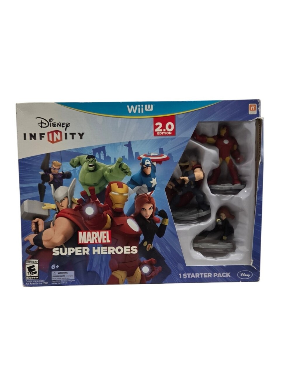2012 Nintendo Wii U Disney Infinity Marvel Super Heroes 2.0 Starter Pack